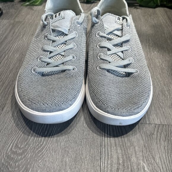 Reef Men\'s Swellsole Sneakers Size 10 Neptune Grey Knit Slip On Casual Shoes main image 7